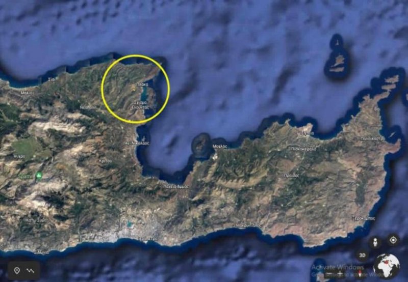 Plaka bei Elounda Kreta, Plaka: 3 Grundstücke mit Meerblick und Baugenehmigungen bei Elounda zu verkaufen Grundstück kaufen